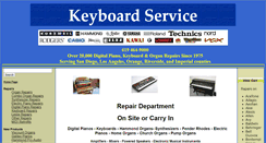 Desktop Screenshot of keyboardservice.com